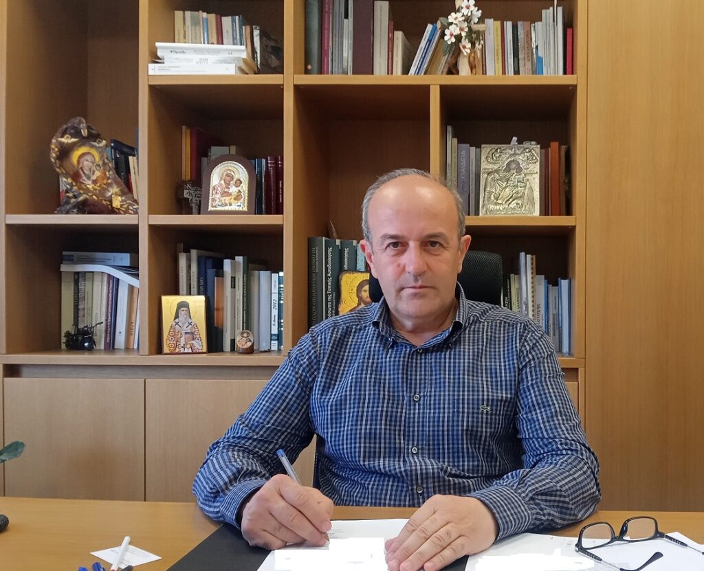 Ο Δήμαρχος Ιεράπετρας Εμμανουήλ Φραγκούλης 