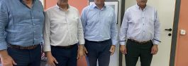 Με αφορμή τον σχεδιασμό για την εγκατάσταση ανεμογεννητριών στο Νομό Λασιθίου, πραγματοποιήθηκε στο Δημαρχείο Αγίου Νικολάου